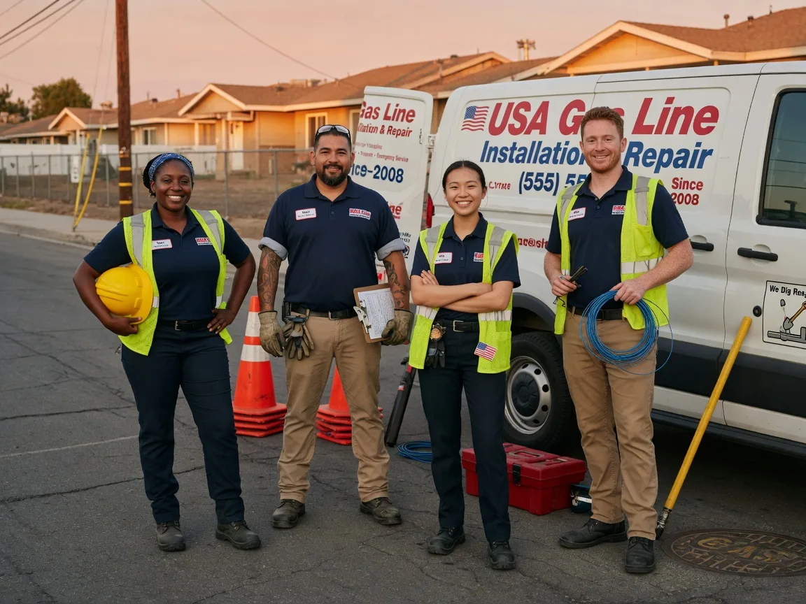Gas Line Installation company in Mattaponi, VA
